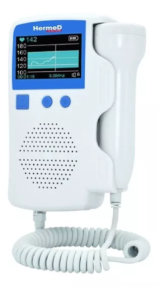 Doppler Fetal 3.0 Mhz Portátil Monitor Bebé Recargable