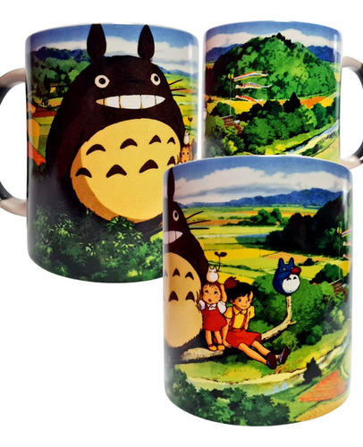 Taza Magica Mi Vecino Totoro Paisaje