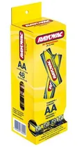 Comprar Pilhas Zinco Rayovac Aa (pequena) - Tubo Com 40 Pilhas