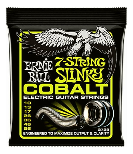 Ernie Ball Regular Slinky Cobalt Cuerdas Para Guitarra