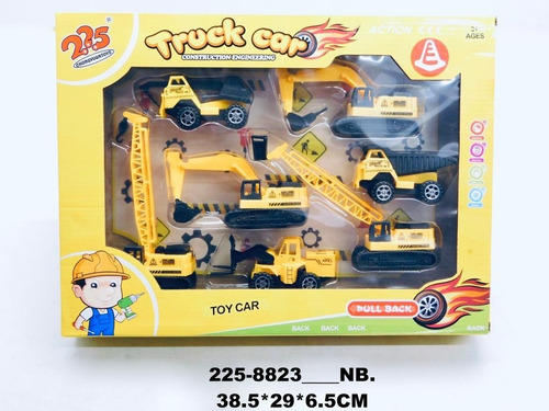 Imagen 2 de 2 de Juguete Didáctico Niños Vehículos Construcción Camión