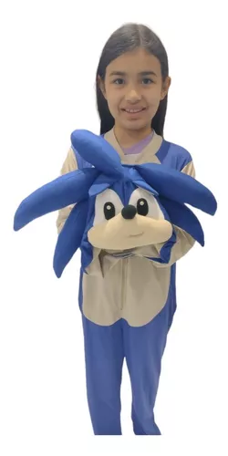 MACACAO PIJAMA KIGURUMI VERAO SONIC INFANTIL 8 A 10 ANOS – Loja