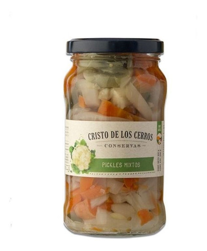 Pickles Mixtos En Conserva Cristo De Los Cerros X 200 G