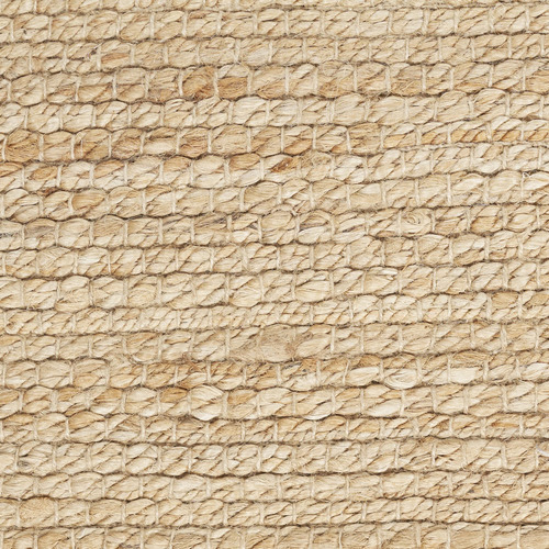 Nourison Alfombra De Yute Natural Liso Blanqueado De 2 X 3 P