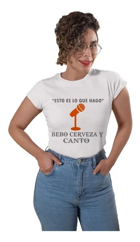 Camisetas Para Mujer Con Frases Para Cantar Alta Calidad