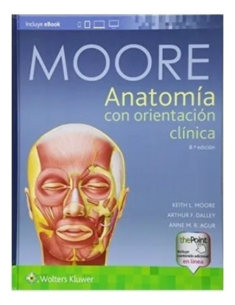 Moore, Anatomía  Con Orientación  Clínica  8va. Edición 