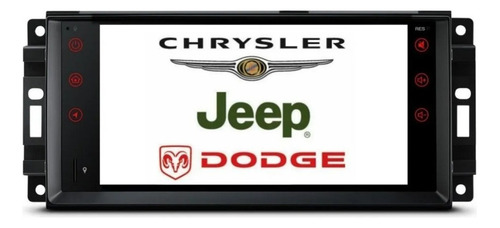 Equipo Gps Chrysler Jeep Dodge Android Cherokee Ram Radio Hd