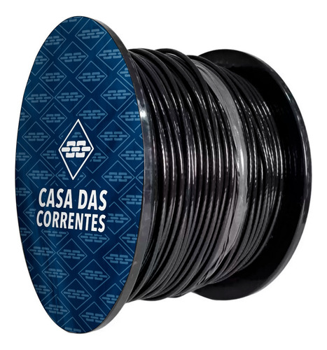 100 Metros Cabo Aço 1/8 Revestido Em Nylon P/ Academia 6x19