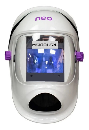 Careta Mascara Para Soldar Fotosensible Led Neo Ms1001/2l