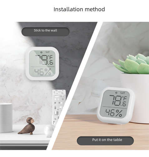 Sensor De Temperatura Y Humedad Zigbee Square - Smart Zigbee