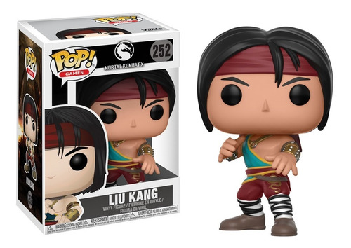 Funko Pop! Games Mortal Kombat X Liu Kang #252