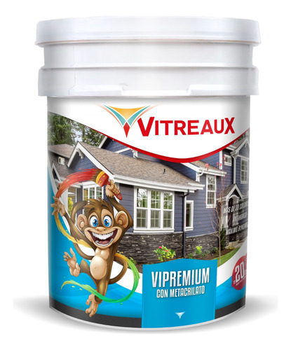 Pintura Latex Lavable Interior Exterior Color 4 Litros