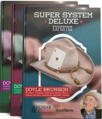 Libro De Poker Super System Deluxe 3 Tomos .doyle Brunson