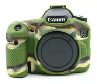 Funda Protectora De Silicona Para Canon Eos 70d 80d