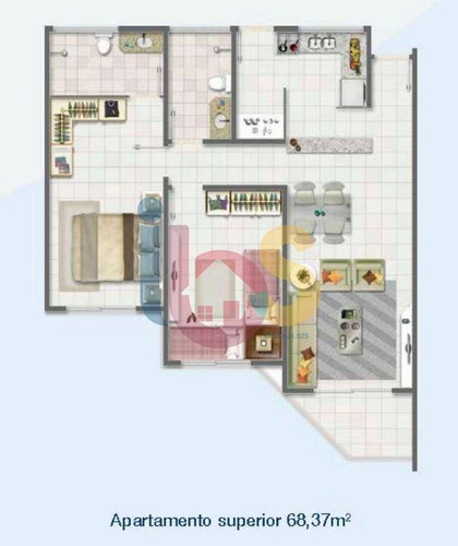 Imagem 12 de 24 de Apartamento À Venda, 2 Quartos, 1 Suíte, 1 Vaga, Ponta Da Tulha - Ilhéus/ba - 5047