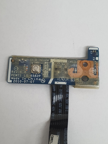 Power Button Para Notebook Emanchines E443 Acer 5250 5741