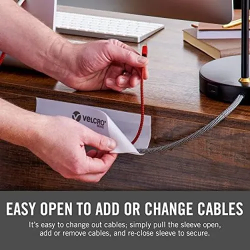 Fundas Para Cables Marca Velcro. Organice Los Cables Desorde