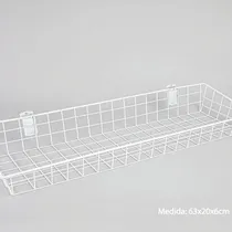 Comprar Canasto Panel Ranurado Nro 10 \u002F Medida 63 X 20 X 6cm \u002F Blanco \u002F Varias Medidas \u002F Envíos A Todo El País 