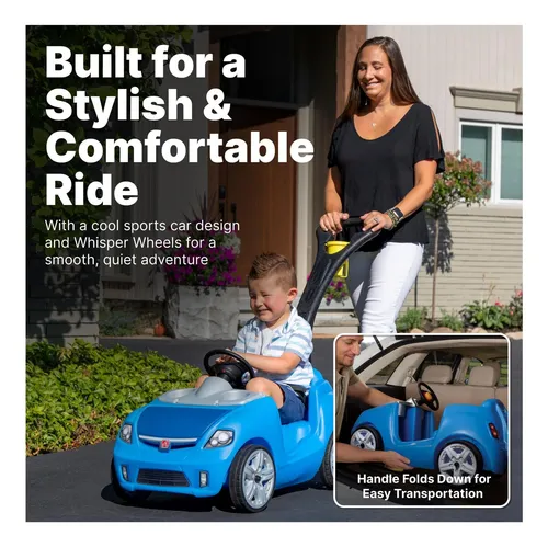 Step2 Whisper Ride Ii Buggy Kids Push Car, Viajar En Del De