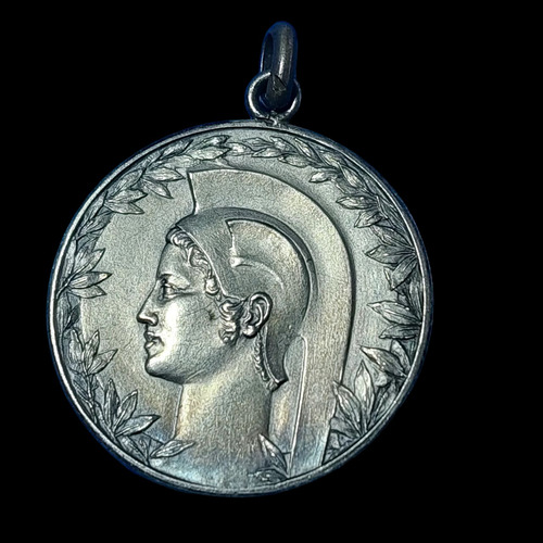 Medalla Tiro Federal Argentino Bs.as Plata 13,5  Gr - 1333