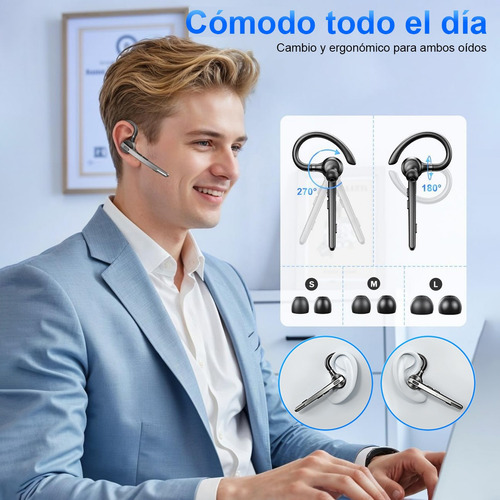 Auriculares Bluetooth, Auriculares Inalámbricos Bluetooth