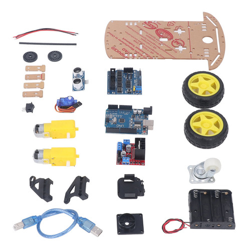 Kit Programable De Coche Inteligente, Chasis De Robot, Desar