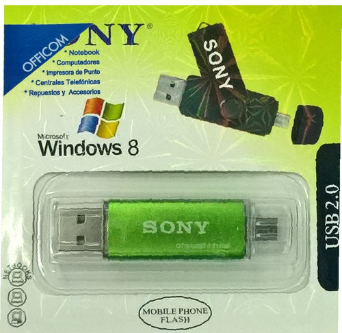 Pendrive Sony Vaio Otg 512gb 2.0 