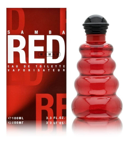 Samba Red Woman 100ml Nuevo, Sellado, Original!!