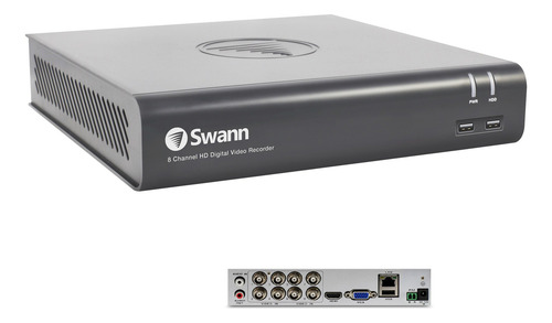 Swann Sistema De Seguridad De 8 Camaras Con Luz, 2k