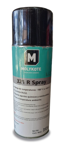 Laca Lubricante Spray 321r Molykote 312g