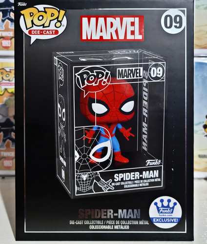 Funko Pop Spiderman Die Cast