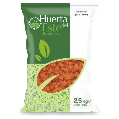 Zanahoria Congelada Huerta Del Este 2,5k