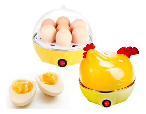 Cocinador Hervidor De Huevos Gallina Para 7 Huevos 