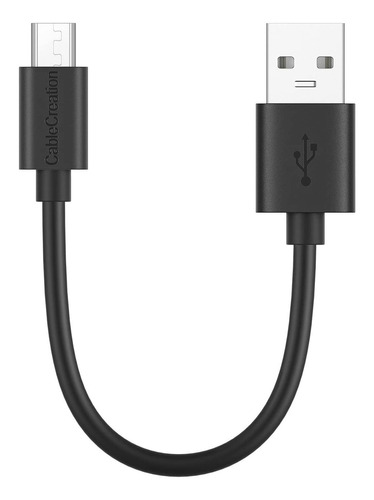 Cable Micro Usb Cablecreation Usb-a A Micro Usb-b Negro