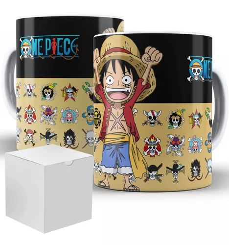 Caneca Anime One Piece Personagens