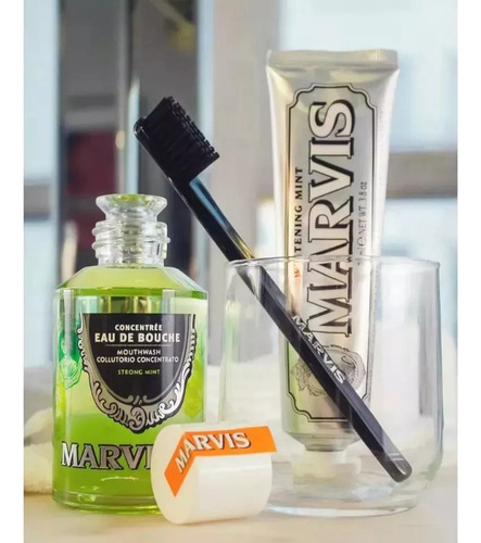New Pasta De Dientes Blanqueadora Marvis Mint 85 Ml