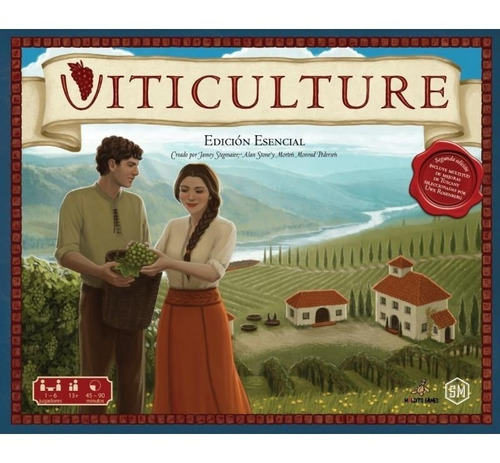 Viticulture Edición Esencial - En Español Juego De Mesa