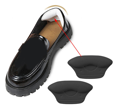 Paquete De 3-4 Almohadillas De Talón Para Zapatos Grandes,