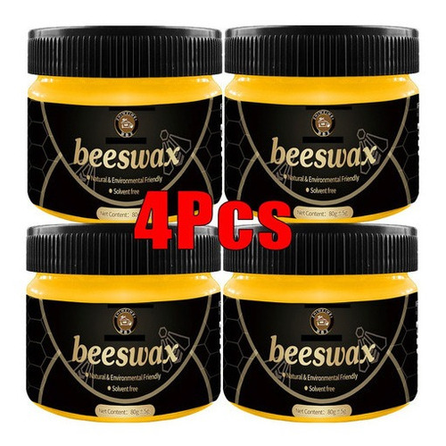 Aguja Pulidora De Cera De Abejas Para Muebles De Madera, 4 U