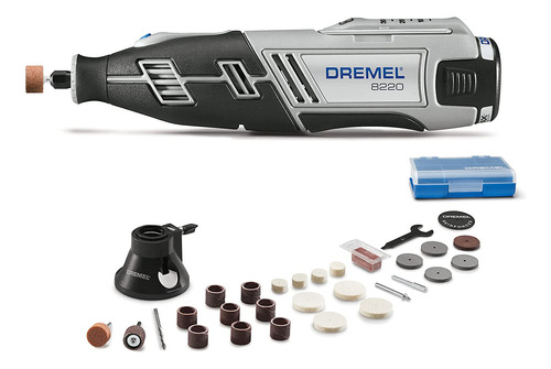 Mini Torno Inalámbrico Dremel, 12v, Con Accesorios