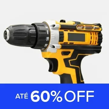 Até 60% OFF em Ferramentas