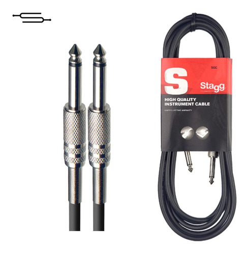 Cable De Instrumento Plug Standard 10m Stagg Sgc10