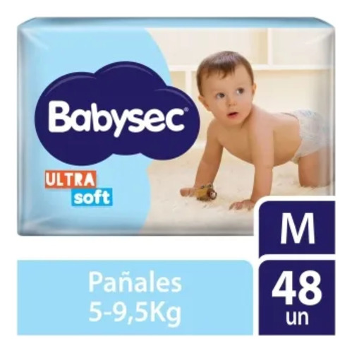 Pañales Babysec Ultra Soft Hiperpack Talles M G Xg Xxg 