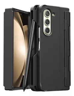 Funda Coreana Nukin 360p Para Samsung Z Fold 5 - Negro