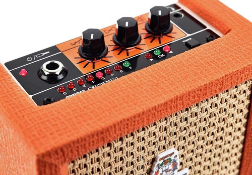 Amplificador Orange Crush Mini De 3w Para Guitarra Y Ukelele