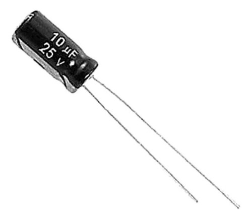 Pack X 20 Capacitor Electrolitico 10uf 25v 105ºc 4x7mm