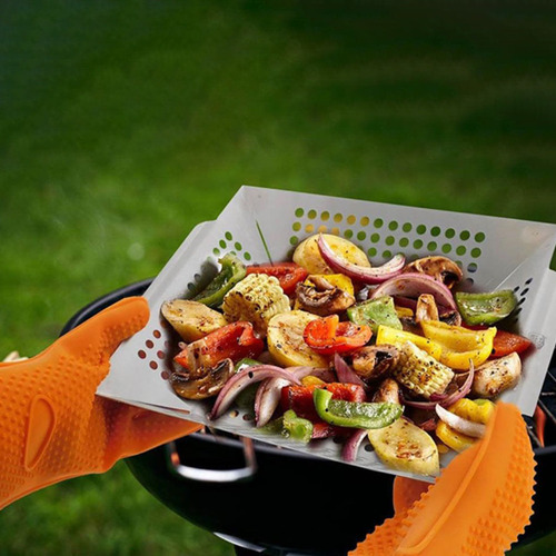 Sartén Para Barbacoa Multiusos, Resistente Al Calor, 1 Pieza