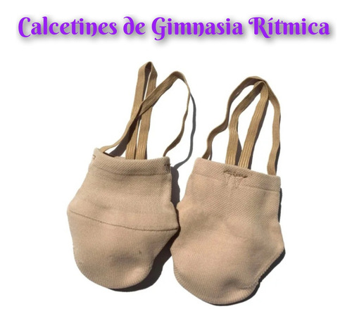 Calcetines De Gimnasia Rítmica, Medias, Punteras.