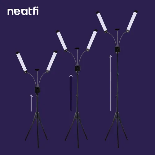 Kit De Luz Led 3600 Lúmenes 40w 3 Modos Para Maquillaje Y Fo