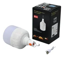 Comprar Foco Lampara Led Recargable 40w 3000 Lumenes Luz Fria 6500k
